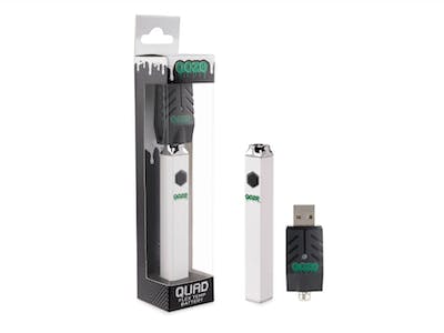 Ooze 510 Vape Battery White For Sale - HiBrid Co Dispensary Pittsfield